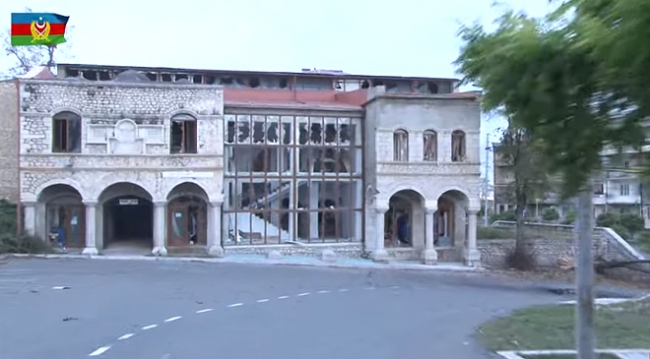 İşgalden kurtarılan Şuşa'dan ilk görüntüler